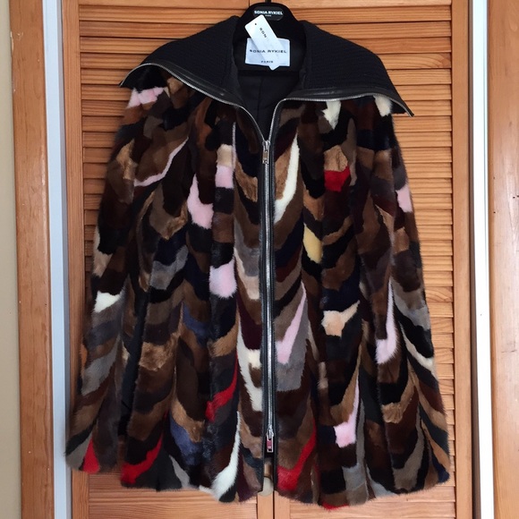 Sonia Rykiel Jackets & Blazers - 🌹So Fabulous🌹💯Sonia Rykiel Real mink cape coat